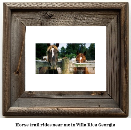 horse trail rides near me in Villa Rica, Georgia